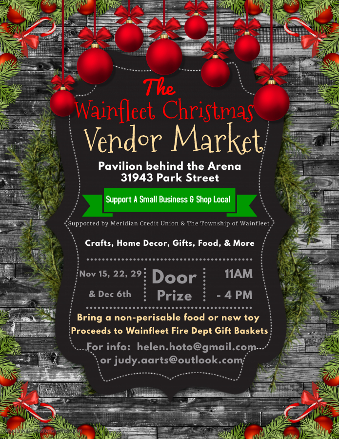 Wainfleet Christmas Market Poster