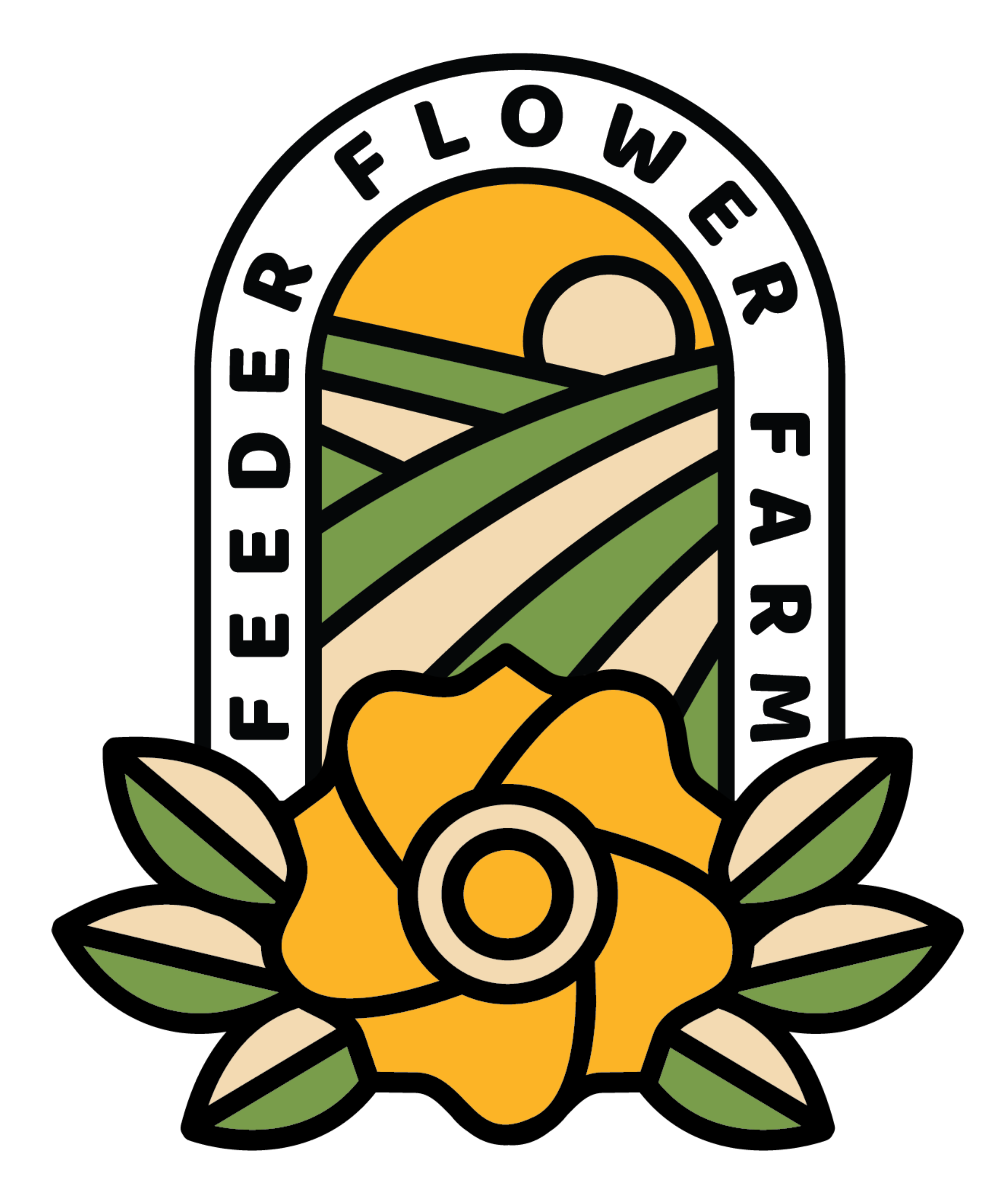 Feeder Flower Farm Logo