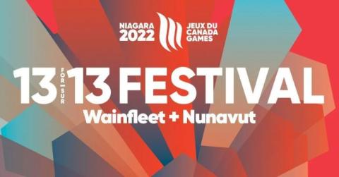 Poster for the Niagara 2022 Canada Games 13 for 13 Festival